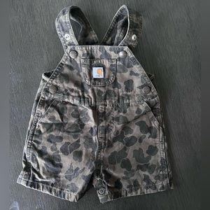 COPY - Carhartt baby overalls- camo